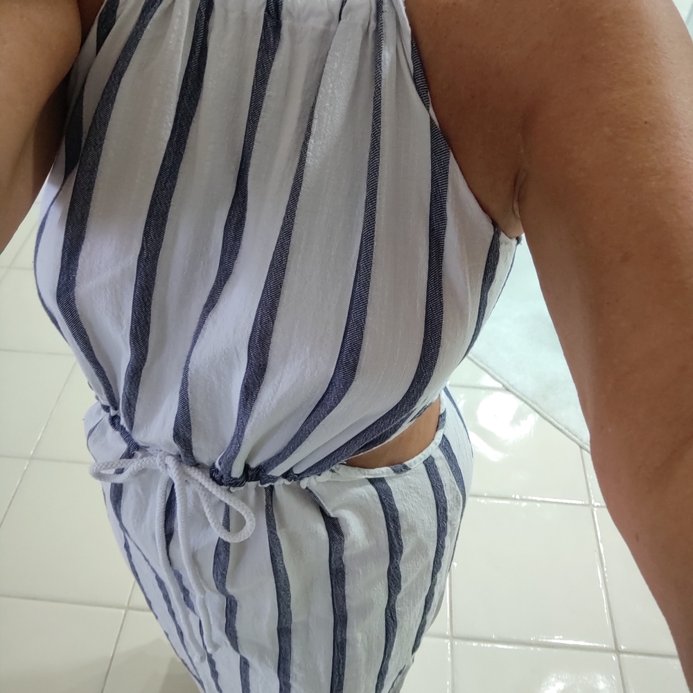 Rope-tie romper ❤️ made in Greece